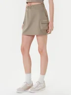 Spódnice - Guess Spódnica mini V5YD04 KCX42 Zielony Regular Fit - miniaturka - grafika 1