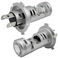 Żarówki samochodowe - żarówki LED H4, H19 12-24V CANBUS do lamp z USA, własna linia odcięcia 2 szt. nie wymieniaj lamp tylko żarówkę - miniaturka - grafika 1