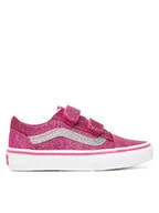 Buty dla dziewczynek - Vans Tenisówki Old Skool V VN000CYAYLZ1 Różowy - miniaturka - grafika 1