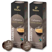 Kawa w kapsułkach i saszetkach - Kapsułki Tchibo Cafissimo Barista Caffe Crema Kawa Zestaw 2X 10 Sztuk Kaps. - miniaturka - grafika 1