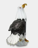 Figurki dekoracyjne - Szklana Figura w Stylu Murano - Orzeł Bielik 43cm - miniaturka - grafika 1