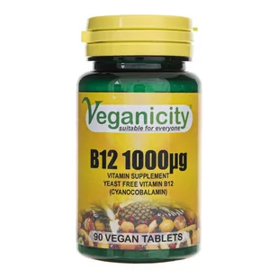 Veganicity Witamina B12 90 szt. - Witaminy i minerały - miniaturka - grafika 1