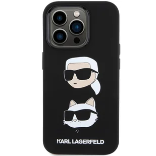 Karl Lagerfeld KLHCP15LSDHKCNK iPhone 15 Pro 6.1" czarny/black Silicone Karl&Choupette Head - Etui i futerały do telefonów - miniaturka - grafika 8
