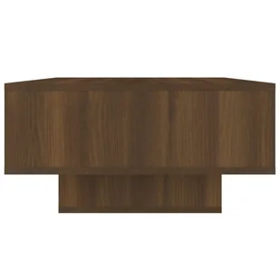 Lumarko Stolik kawowy, brązowy dąb, 105x55x32 cm - Ławy i stoliki kawowe - miniaturka - grafika 6