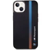 Etui i futerały do telefonów - Etui BMW BMHCP14S22HVGV iPhone 14 6.1" czarny/black IML Tricolor Stripe - miniaturka - grafika 1
