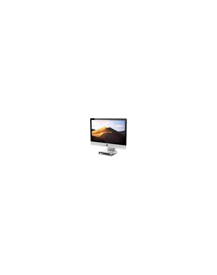 SATECHI ALUMINUM MONITOR STAND/HUB USB-C SILVER - PODSTAWKA POD IMAC ORAZ MONITOR STAMSHS