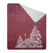 Ozdoby bożonarodzeniowe - Eurofirany, Koc Rudolf, 200x220 Cm - miniaturka - grafika 1