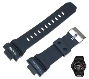 Pasek do zegarka Casio G-Shock GLX-150 czarny 10414667 - Akcesoria do zegarków - miniaturka - grafika 1
