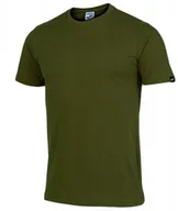 Koszulki męskie - KOSZULKA MĘSKA CASUAL T-SHIRT JOMA 101739.474 DESERT SHORT KHAKI - miniaturka - grafika 1