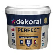 Farby wewnętrzne - Farba lateksowa PERFECT śnieżnobiała 5 l - miniaturka - grafika 1