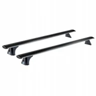 Bagażniki dachowe - Belki aluminiowe Cruz Airo Dark T128 czarny 925-775 128 cm - miniaturka - grafika 1