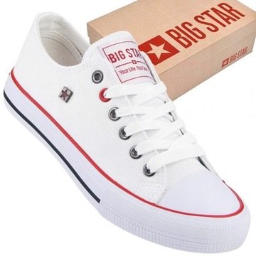 Buty Damskie Big Star Trampki Tenisówki Sportowe