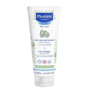 MUSTELA 2w1 żel oczyszczający z awokado 200ml - Żele do mycia twarzy - miniaturka - grafika 1