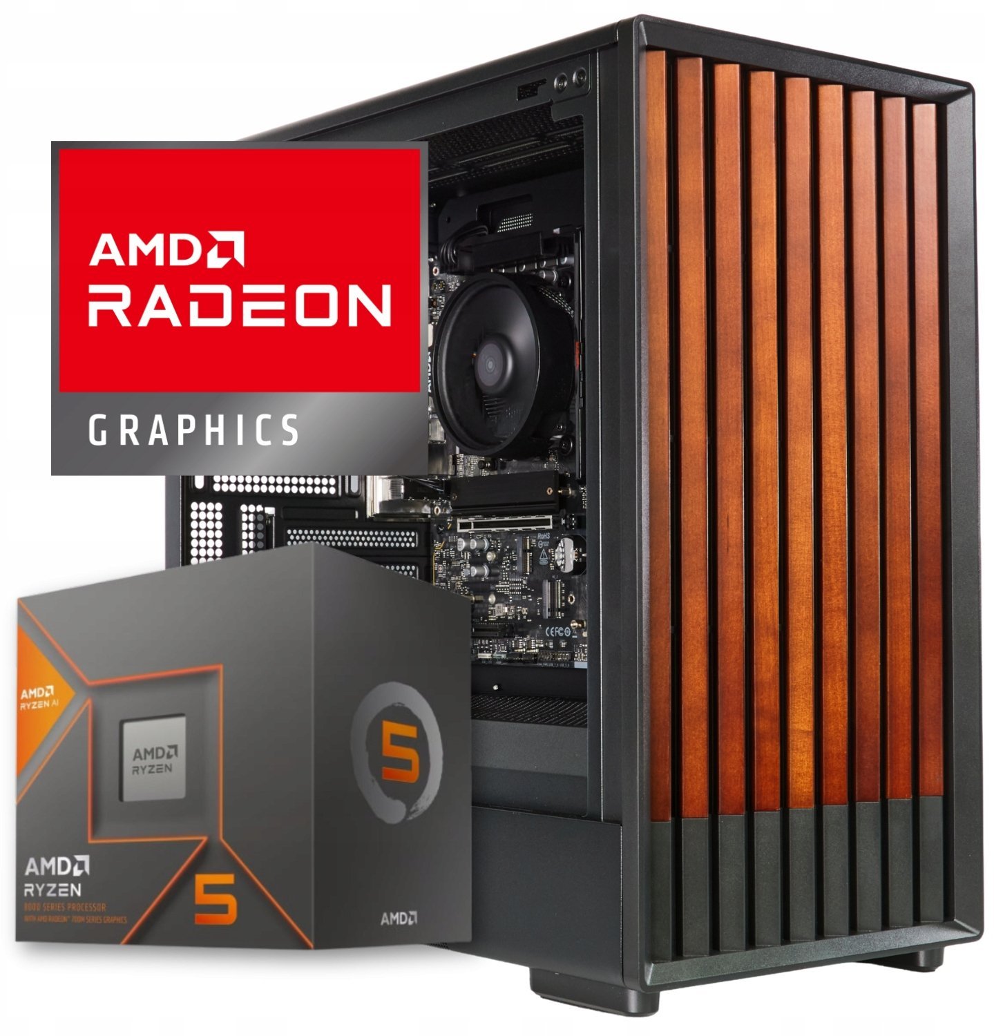 Komputer Better Side of Gaming Venom V13 AMD Ryzen 5 8600G Radeon 760M 16GB DDR5 512GB SSD Windows 11