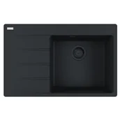 Zlewozmywaki - Franke Centro CNG 611-78 TL Ociekacz Lewostronny Czarny Mat - miniaturka - grafika 1