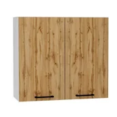 Szafki kuchenne - Szafka kuchenna wisząca 80 BONO W80 dąb złoty - miniaturka - grafika 1