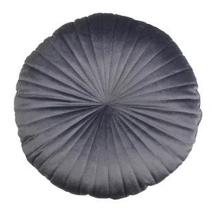 Poduszka VICKY Ø40 cm szara - Poduszki dekoracyjne - miniaturka - grafika 1