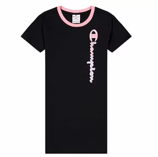 Champion Unisex dziecięca sukienka Legacy C-Color Vertical Logo, czarny, 3-4 Lat - Sukienki - miniaturka - grafika 1