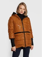 Kurtki damskie - Sportalm Kurtka zimowa 9810012115 Brązowy Regular Fit - miniaturka - grafika 1