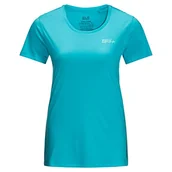 Koszulki i topy damskie - Jack Wolfskin Tech T W T-shirt damski z krótkim rękawem - miniaturka - grafika 1