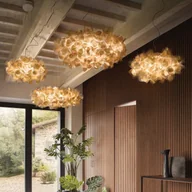 Lampy sufitowe - Slamp Clizia Mama Non Mama wisząca Ø78cm złota - miniaturka - grafika 1