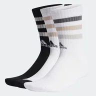 Skarpetki męskie - Skarpety za kostkę ADIDAS 3S CRW BOLD 3P IC1279 – Wielokolorowy - miniaturka - grafika 1