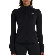 Bluzy sportowe damskie - Bluza damska New Balance WJ53101BK - czarna - miniaturka - grafika 1