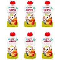 Desery dla dzieci - Hipp Mus owocowy Jabłka-Brzoskwinie-Owoce leśne po 6. miesiącu zestaw 6 x 100 g Bio - miniaturka - grafika 1