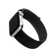Akcesoria do zegarków - FIXED Nylon Strap do Apple Watch black - darmowy odbiór w 22 miastach i bezpłatny zwrot Paczkomatem aż do 15 dni - miniaturka - grafika 1