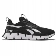 Buty sportowe męskie - Buty męskie sportowe Reebok Zig Dynamica 100074911 czarne 44.5 - miniaturka - grafika 1
