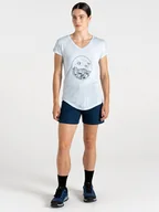 Koszulki sportowe damskie - Dare 2b Koszulka sportowa "Serene Tee" w kolorze białym - miniaturka - grafika 1