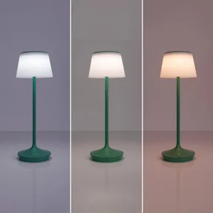 Näve Lampa stołowa solarna LED Emmi CCT, zielona - Lampy stojące - miniaturka - grafika 5