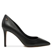 Czółenka - Szpilki Tommy Hilfiger Essential Pointed Pump FW0FW07533 Czarny - miniaturka - grafika 1