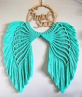 Dekoracje domu - OD RĘKI Skrzydła Anioła, Anioł Stróż - ciepła mięta - miniaturka - grafika 1