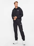 Dresy męskie - EA7 Emporio Armani Dres 8NPV08 PN4HZ 0200 Czarny Regular Fit - miniaturka - grafika 1