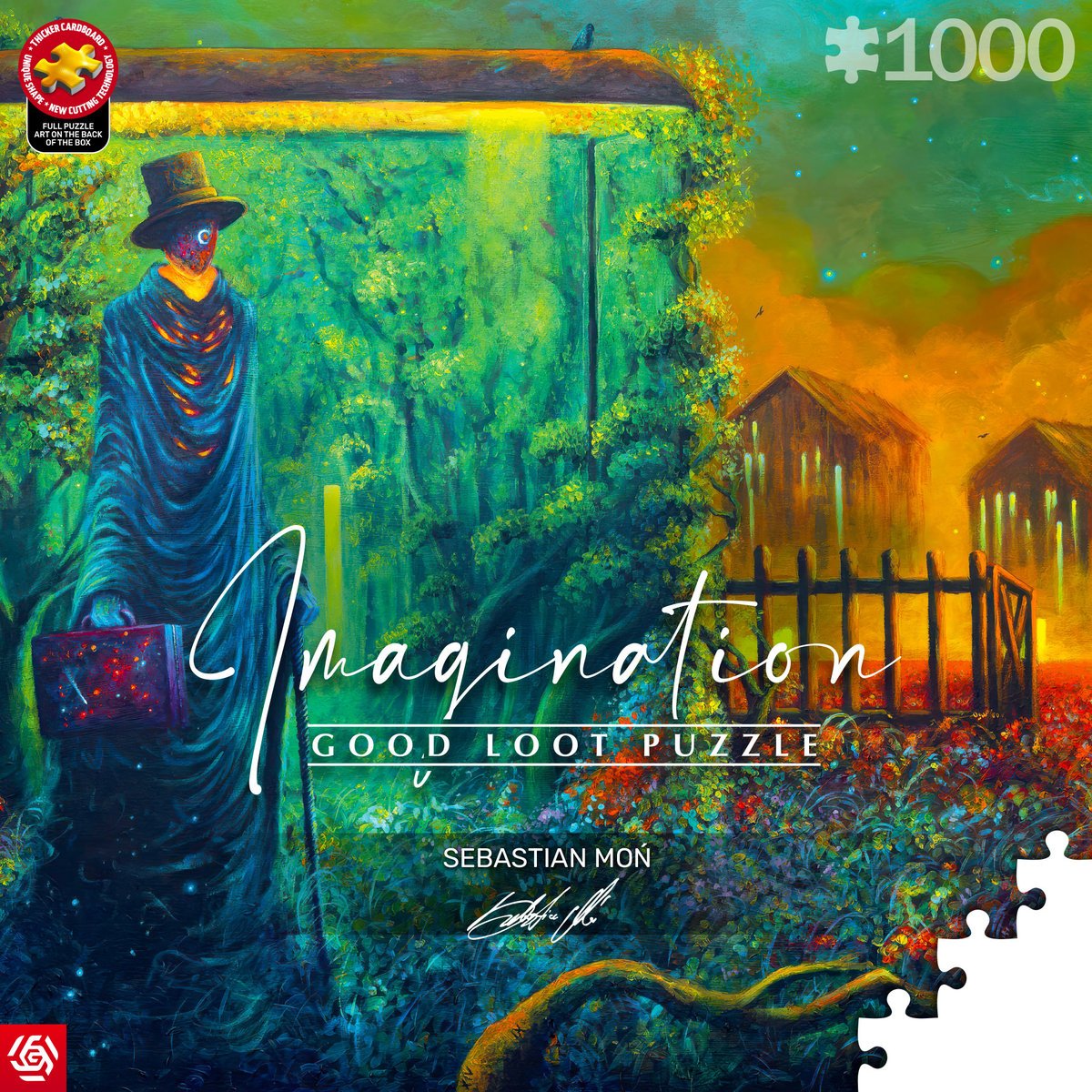 Puzzle, Good Loot, Imagination Puzzle, Sebastian Moń Stationary Traveller II, 1000 el.