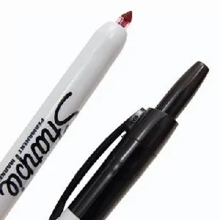 Sharpie Marker permanentny F czarny okrągły FineRT PM5260 - Markery permanentne - miniaturka - grafika 1