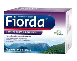 PHYTOPHARM KLĘKA S.A. Fiorda o sm.czarnej porzeczki x 60 past - Przeziębienie i grypa - miniaturka - grafika 1