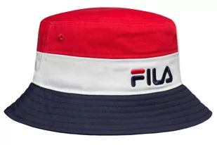 Fila Blocked Bucket Hat 686109-G06, Męskie, czapka, Czerwony - Czapki męskie - miniaturka - grafika 1