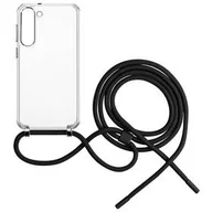 Etui i futerały do telefonów - Fixed Obudowa Pure Neck s Samsung Galaxy S23+ FIXPUN-1041-BK przezroczysty - miniaturka - grafika 1