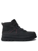 Botki męskie - Bugatti Trzewiki AGB39-5000 Czarny - miniaturka - grafika 1