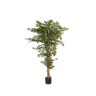 Sztuczne kwiaty - SPLENDID Fikus Benjamina sztuczny 90cm - miniaturka - grafika 1