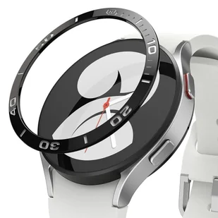 Ringke Nakładka Ringke Bezel Styling do Galaxy Watch 4 44 mm Stainless Black - Akcesoria do smartwatchy - miniaturka - grafika 1