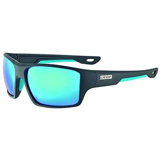 Okulary przeciwsłoneczne - Cebe Cébé Unisex okulary przeciwsłoneczne dla dorosłych Strickland Soft Touch Grey Blue Large CBS047 - grafika 1