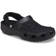 Klapki i japonki męskie - Męskie kapcie Crocs Yukon Vista II LR Clog M Rozmiar butów (UE): 46-47 / Kolor: czarny - miniaturka - grafika 1