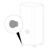 Akcesoria do wentylacji i klimatyzacji - Trotec PAC 3500 X zatrzymanie odpływu - miniaturka - grafika 1