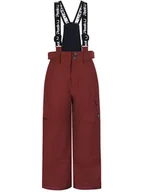 Spodnie narciarskie - Peek U Spodnie narciarskie "Tyson" w kolorze czerwonym - miniaturka - grafika 1