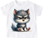 Koszulki dla dziewczynek - koszulka dla dziecka angryanimals3 - miniaturka - grafika 1