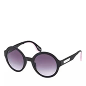 Okulary przeciwsłoneczne - adidas OR0080@5191W# dla kobiet, Matowy czarny, regularny - miniaturka - grafika 1