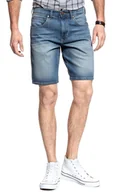 Spodenki męskie - Wrangler, Szorty męskie, Regular Short Green Lagoon W15Ux475C, rozmiar W29 - miniaturka - grafika 1